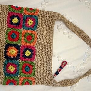 The Sak vintage crocheted bag